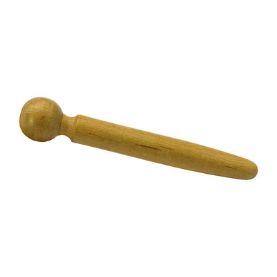 Esponja de Massagem de Acupuntura Gua Sha de Madeira para Tratamento e Alivio de Madeira Natural