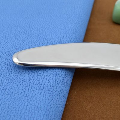 OEM ODM Aceito Ferro Inoxidável Gua Sha Guasha Massagem Ferramentas IAS TM Tabela 95 * 46 * 3mm