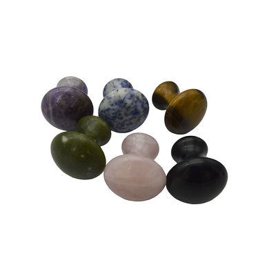 40 mm de altura 30 mm de diâmetro Quartzo rosa em forma de cogumelo Pedras de massagem Gua Sha