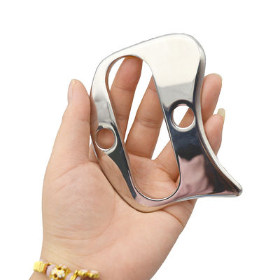 2024 Massagista de aço inoxidável raspagem de massagem Gua Sha ferramenta IAS TM Guasha liberação de relaxamento muscular Produto de saúde