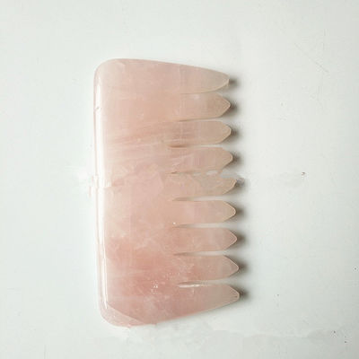 Ferramenta de massagem de raspagem de Gua Sha Quartz Rosa Natural para Modo de Terapia No abk-140 OEM ODM Aceitável