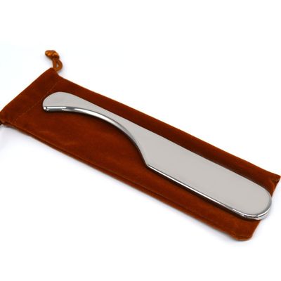 Função de massagista corporal 304 aço inoxidável Gua sha raspagem ferramenta de massagem Metal Guasha tábuas SPA Tabela ferramenta de saúde corporal