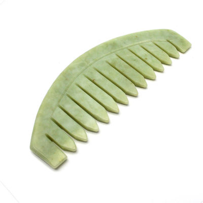 Massagista facial 2019 Gua Sha Xiuyan Jade raspando massagem pente com cabelo para regular a função regular o corpo