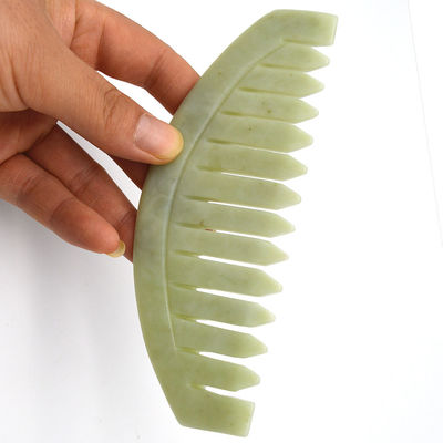 Massagista facial 2019 Gua Sha Xiuyan Jade raspando massagem pente com cabelo para regular a função regular o corpo