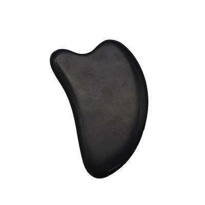 Massageador Facial Ferramentas de beleza Pedra Bian Negro Gua Sha Tabela para Equipamentos de Beleza Natural