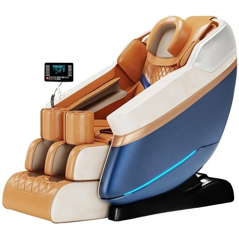 PU couro e esponja moda luxo Smart todo o corpo cadeira de massagem automática saco de ar massagista para salão de beleza Body Spa