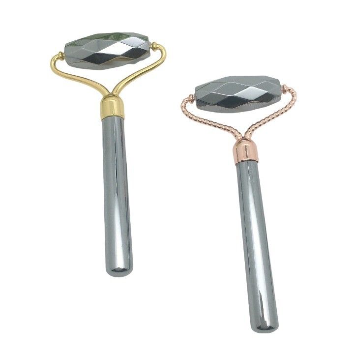 Logotipo personalizado Disponível Terahertz Terapia de cura raspagem Terahertz Guasha Pedra Massagem Facial V face Guasha Roller