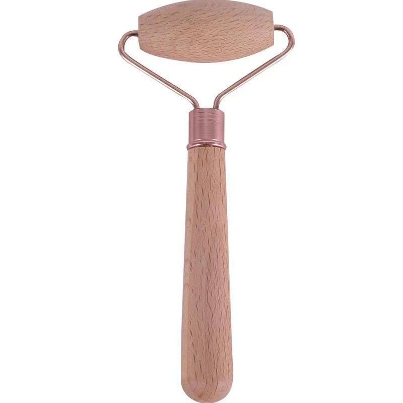 Rolo Facial de Madeira Guasha Massagista Facial para Cuidados da Pele Saúde Gua Sha Massagem Ferramenta de Beleza Relaxação Produtos de Tendência Beleza