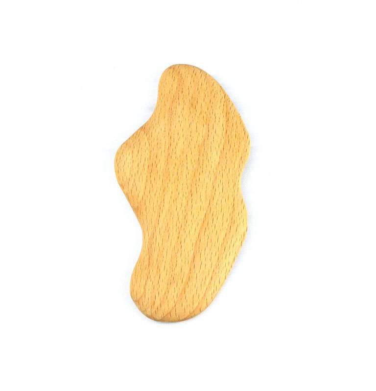 Massagista de madeira Guasha ferramenta de massagem mais vendida para elevação facial do corpo e cuidados da pele em salão de beleza Logotipo personalizado