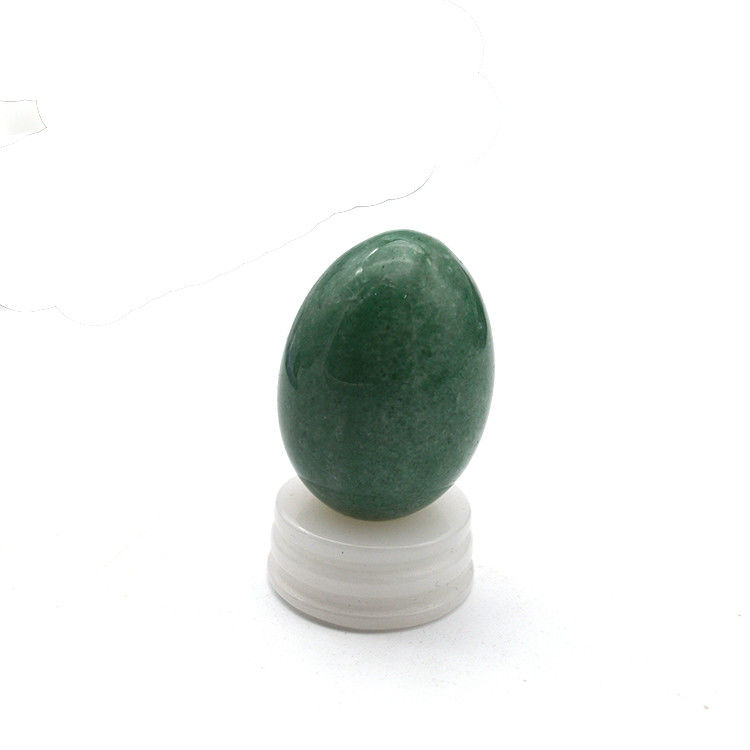 Perfuração de buracos de artesanato Nefrite Jade ovos para Yoni Exercício Yoni Set de 3