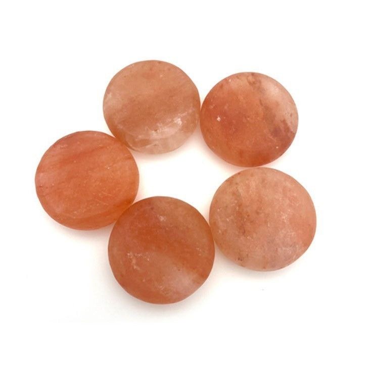 250g Sabão Natural de Sal de Rosa do Himalaia para Salão de Beleza SPA Óleo Essencial Massagem de Escravagem A Mão Compressão Quente Frio Pedra