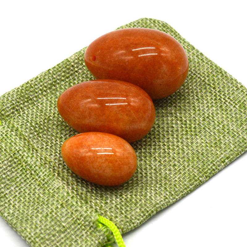Pedra preciosa Kegel Exercício Pedra em forma de ovo para reforço e reabilitação eficazes do assoalho pélvico