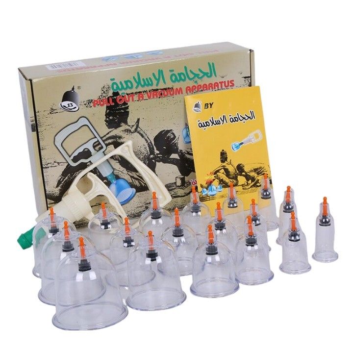 18 peças chinês corpo Cupping Jar Kit para sucção Cupping Massagem terapia médica Massagem Cupping conjuntos