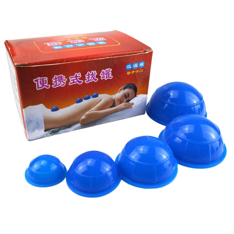 Conjunto de Sucção de Silicone Série 12 Pcs Face Guasha Removimento de Rugas Cuidados da Pele Spa de Beleza Copas de Terapia para os músculos do corpo