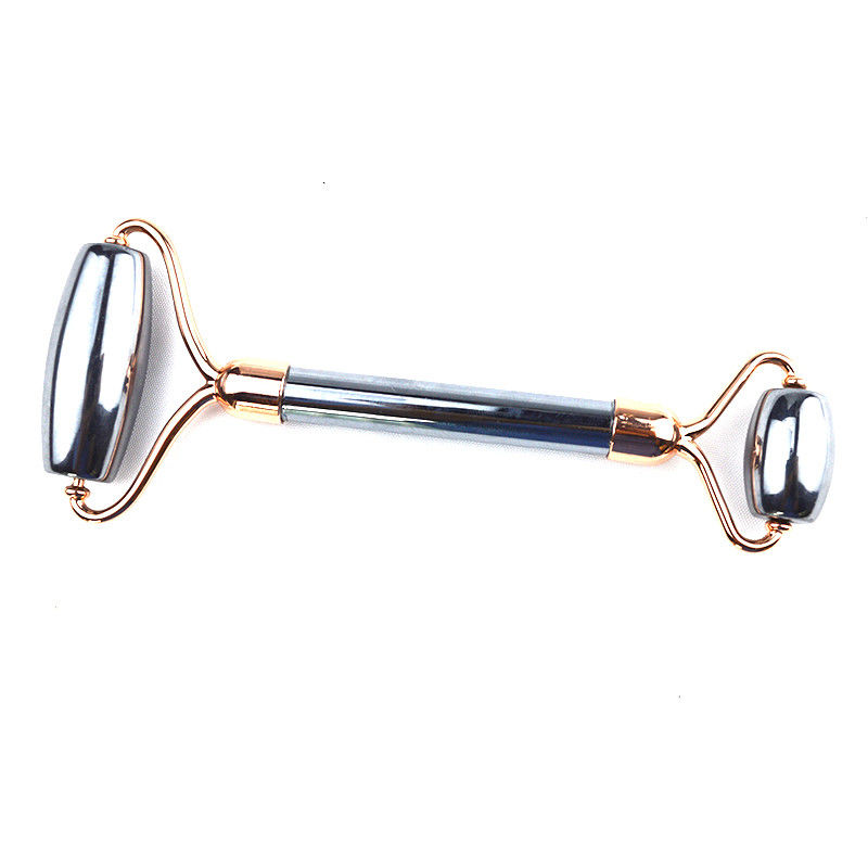 2024 Terahertz Jade Roller Massager Guasha Face Neck Eye Massage Gua Sha Pele Roxa Ferramentas de beleza para massagem muscular