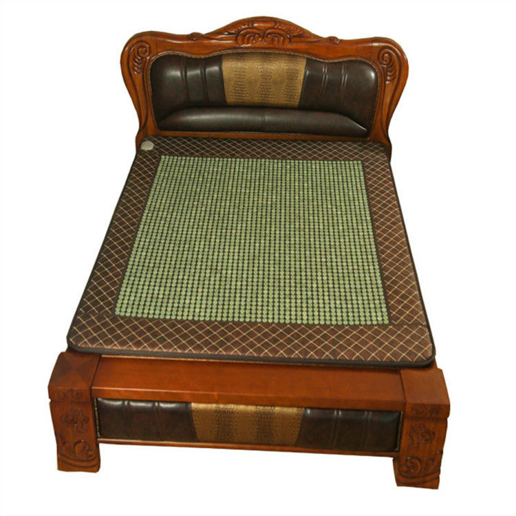 Matelas de massagem de jade natural portáteis para infravermelho e anião Jade Mat personalizado pedra de turmalina