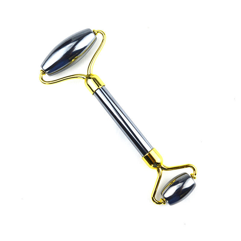 Grão Terahertz Face Roller Guasha Anti Aging Para Massagem Facial de Olhos Gua Sha Facial Beauty Terahertz Stone Face Massager