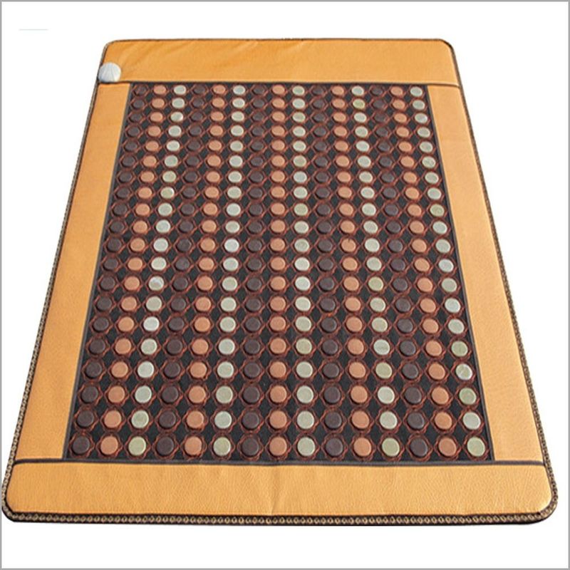 Massagista Jade Stone Heating Mat para elétrico infravermelho cuidados de saúde Massagem Stone Massager Mat