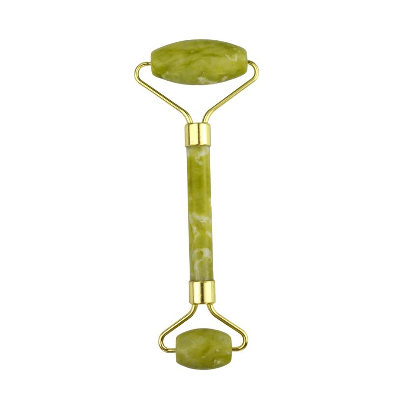 Equipamento de massagem facial Roller de jade para pele do rosto Gua Sha Massager Facial Natural Beauty Relaxador Ferramenta