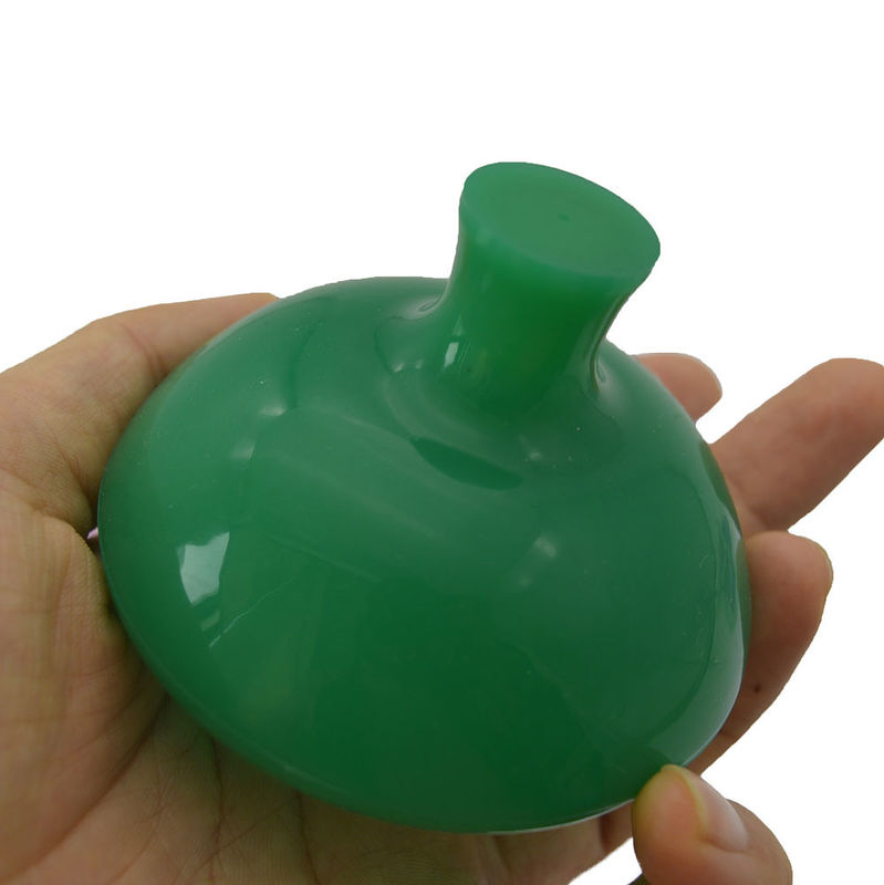 Aparelho de absorção de umidade e massagem de silicone verde
