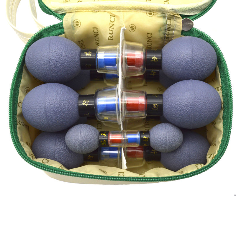 12 em 1 Magnetic Cupping Therapy Set Chinese Medical Acupuncture para massagem em casa