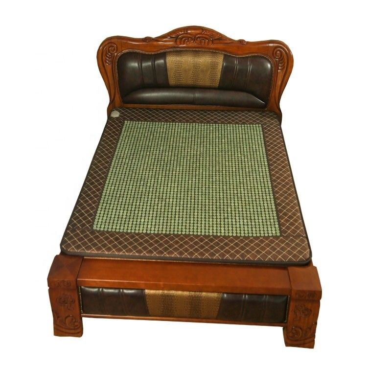 Massagista de jade natural para conforto SPA confortável Massagem de pedra de jade aquecimento colchão Health Pad