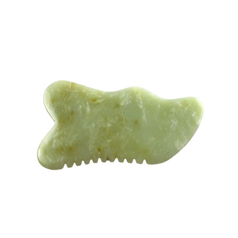 9.2*4.6cm Gua Sha Facial Tool Natural Xiuyan Jade Stone Board para SPA Tratamento de Acupuntura OEM/ODM aceitável