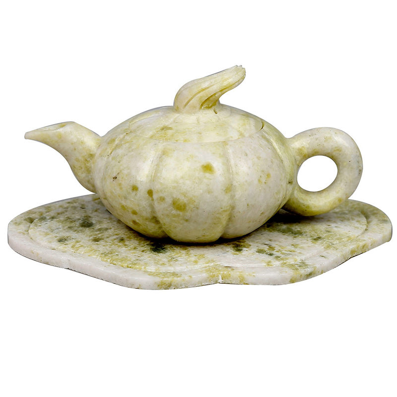 2024 Xiuyu Jade Teapot Um conjunto de jade natural para negócios presente técnica polida