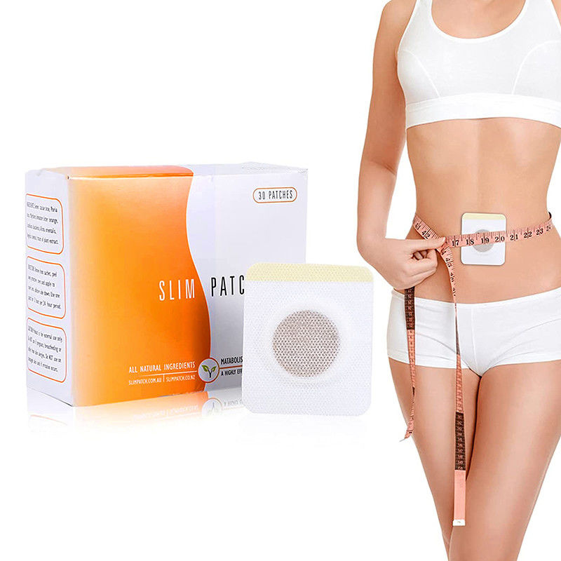 Função de massagem 30pcs tecido não tecido queimador de gordura perda de peso Detox Slim Patch para umbigo autocolante produtos de emagrecimento cuidados com o corpo