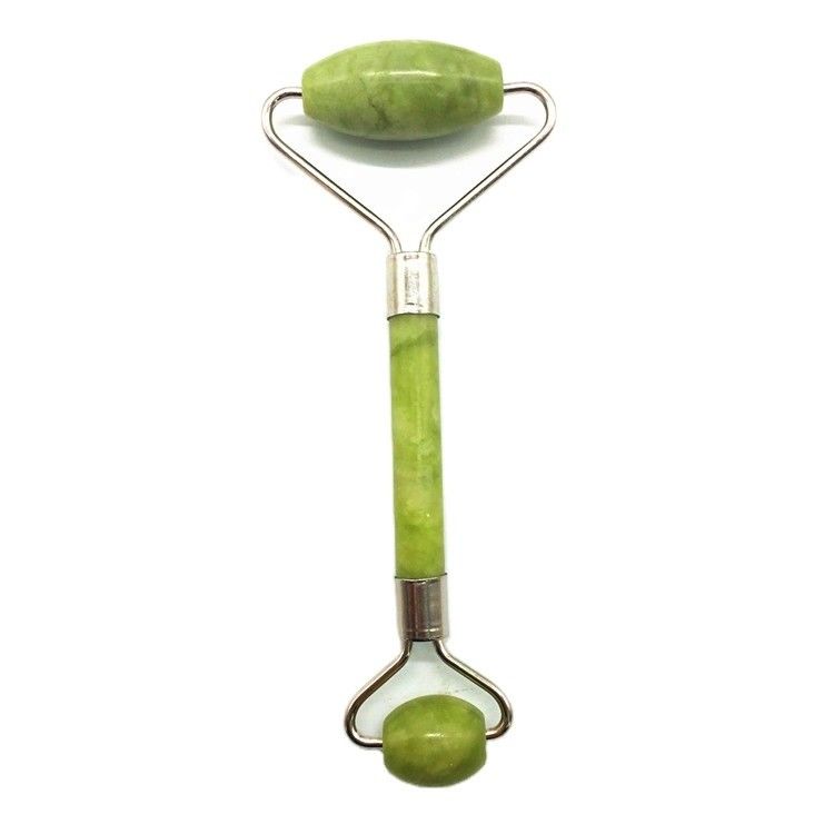 100% natural forte Jade Facial Roller para Massagem Facial e Pedra de Relaxamento