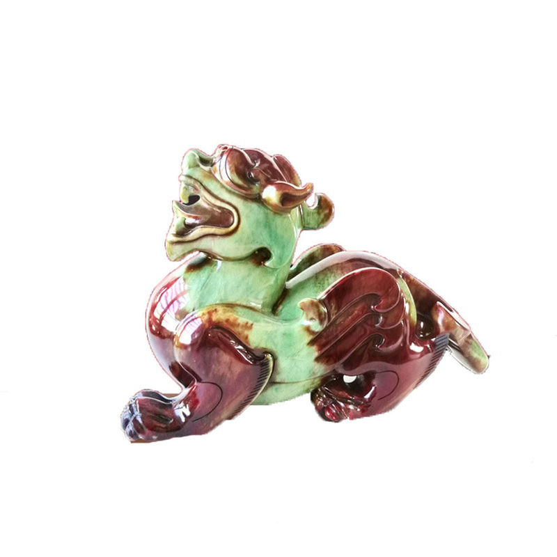 Estilo Feng Shui Jade Natural Escultura Pixiu estátua perfeita para decorar a sua casa