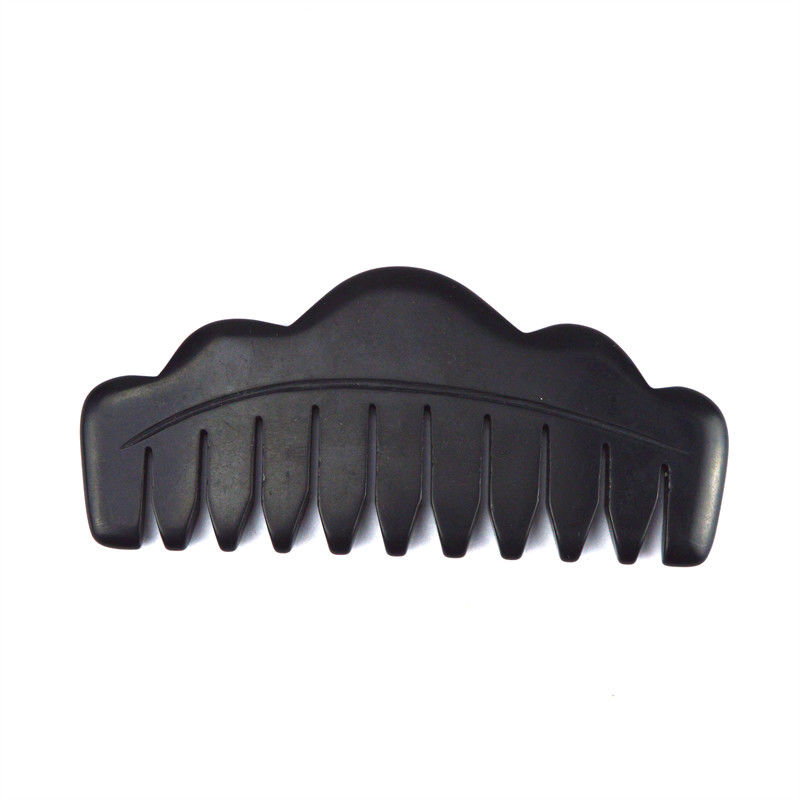 Massagista corporal Melhores Produtos 2024 Mini Natural Preto Bian Pedra Gua Sha Massagem de Cabelo Escalpe Pente Guasha Massagista para Rosto Escrava Corpo