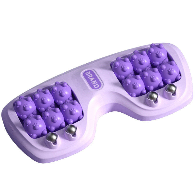 Massageador de pés para cuidados de saúde domésticos com rolos de contas magnéticos e massagem eficaz de pés com acupuntura