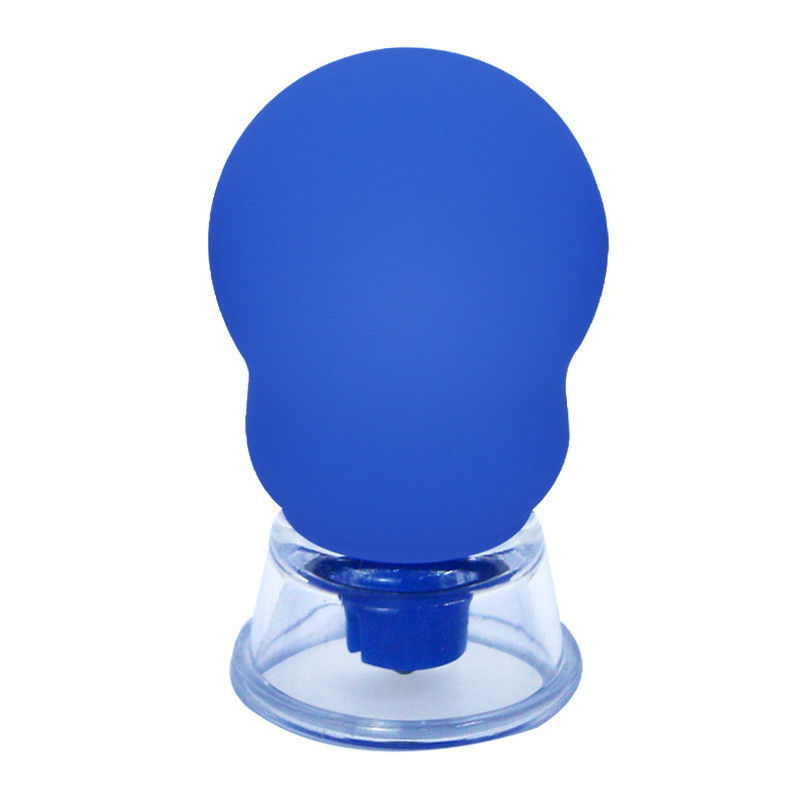 Blue/Pink Silicone Magnetic Vacuum Cupping Set Vacuum Hijama Cupping Therapy Set Pressão Negativa Cupping Kit 20pcs