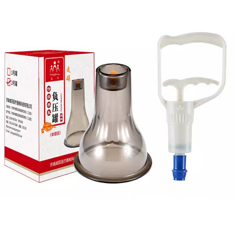 Conjunto de vasos de vácuo de plástico para reabilitação física Ferramentas de raspagem de Gua Sha e Kit de terapia de vasos de pressão negativa