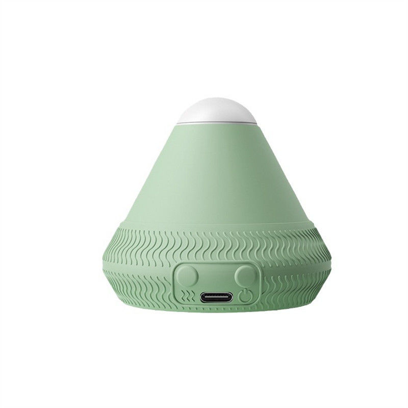 Temperatura ajustável bola de massagem da fáscia adsorção elétrica ferramenta de massagem de silicone para o corpo massagista de compressão quente