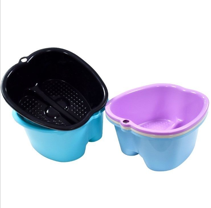 Banho de pés Massagem Pedicure Bacia Eco-Friendly Massager de pés de plástico engrossado de pés de imersão Spa Bacia Massagem de taça