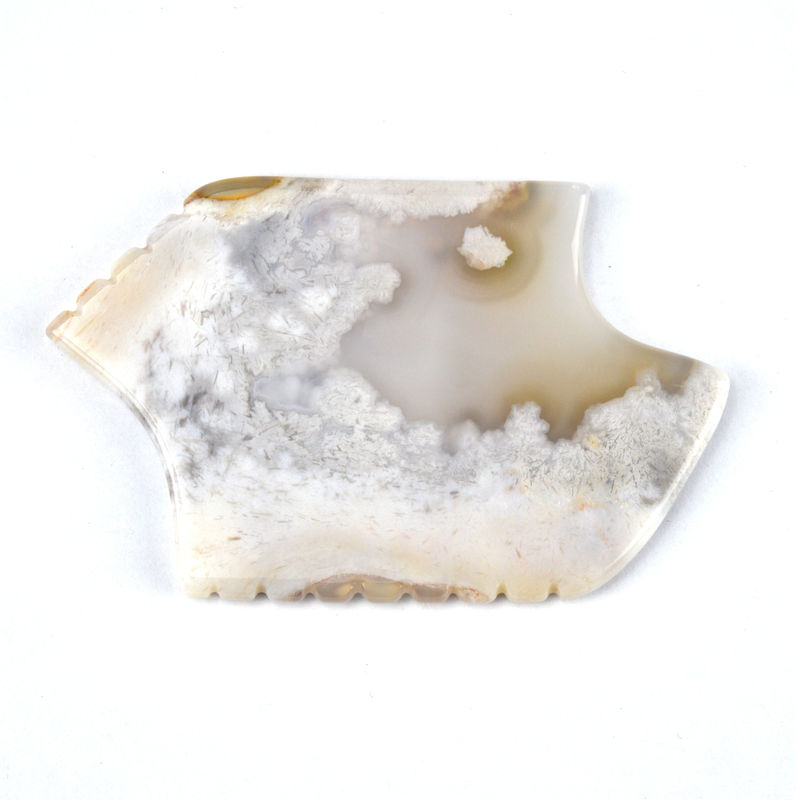 Equipamentos de massagem corporal Propriedades de Guasha natural branco Ferramentas faciais para face Spa com forma de Sakura Agate Jade Gua Sha Ferramenta facial