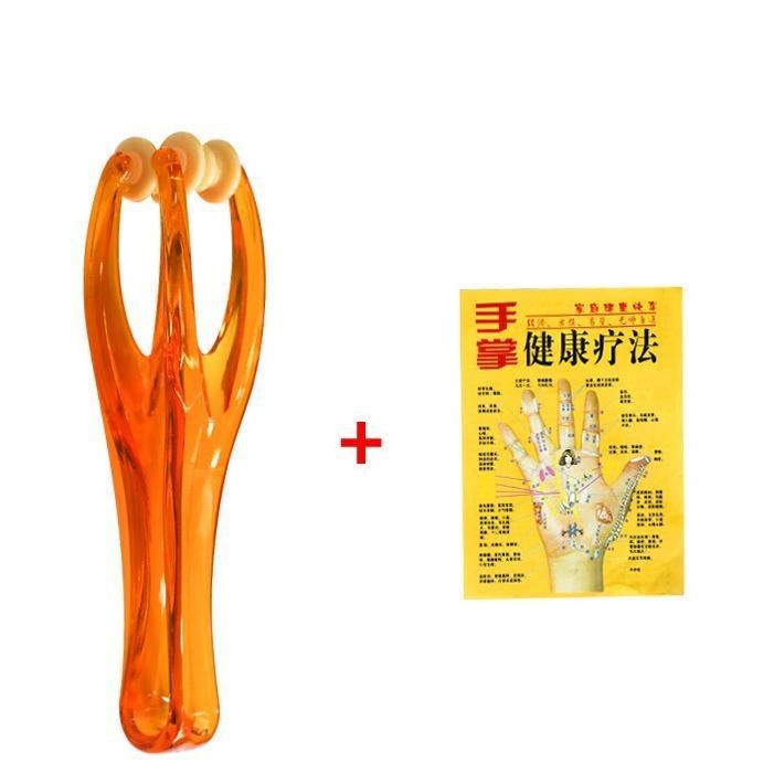 Massagem de dedos Roller Tipo Massagem articular Para alívio da dor Gua Sha Dedo fino de alívio da mão Ácido de tigre Boca de acupuntura Clipe de massagem