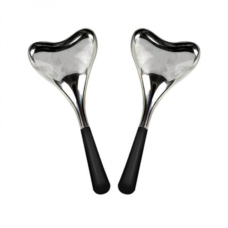 ISO9001 Certificado de aço inoxidável e material de PP Glóbulos de gelo de massagem facial Cryo Roller para resfriamento