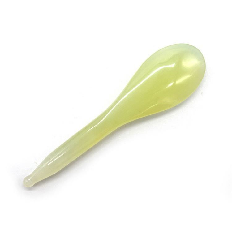 Melhore a sua experiência de massagem com a ferramenta e a caneta Xiuyan Jade Spoon Gua Sha com certificação ISO9001