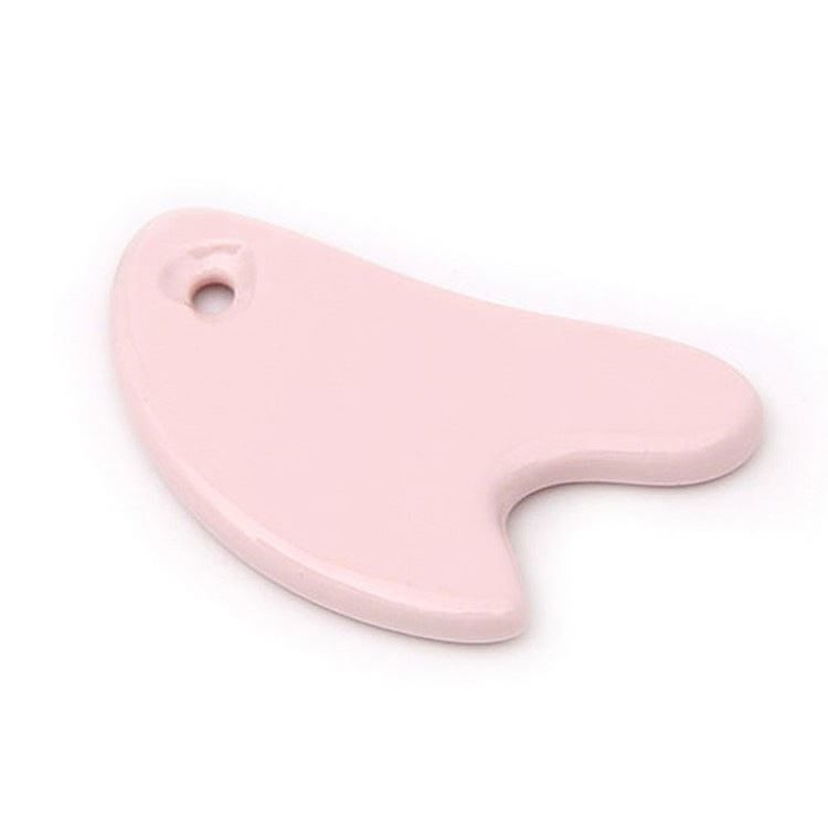 Ferramenta de massagem corporal Cerâmica Facial Gua Sha Board para tratamento facial de cuidados com a pele e acupuntura
