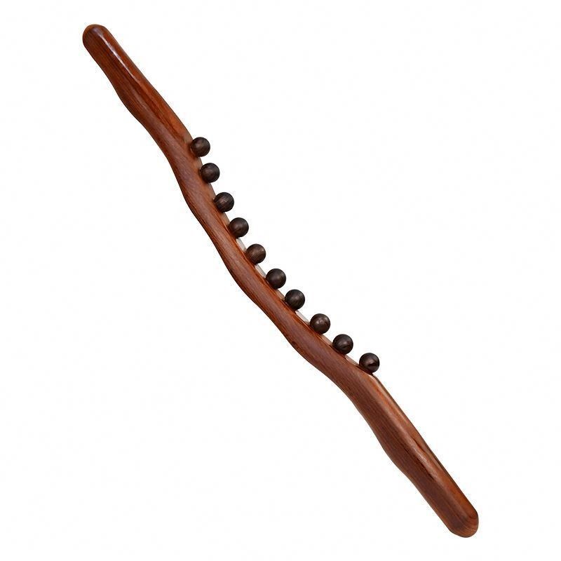 400g/pc Carbonizado Madeira de Faixa Corpo Meridiano Dredging Massage Stick Madeira Gua Sha raspando Massagem Ferramenta