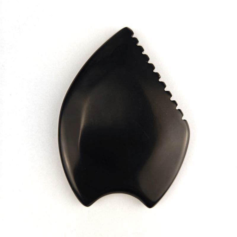 Ferramenta de Acupuntura Facial Gua Sha Bian Pedra para Massagem de Ponto de Cabeça e Massagem Facial