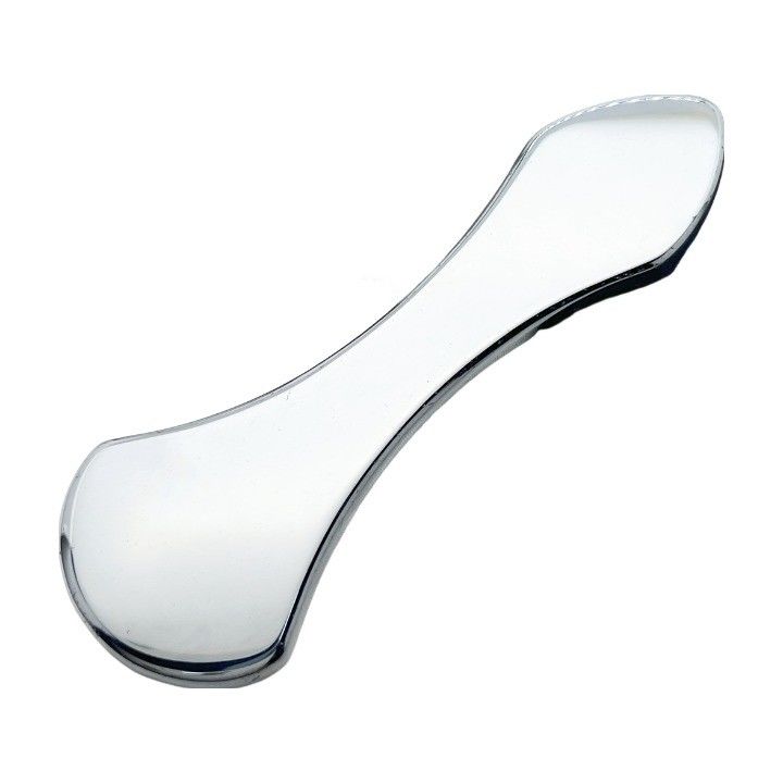 Logotipo personalizado Disponíveld Terahertz Gua Sha Jade Anti Aging Massager Facial para aliviar rugas e relaxamento muscular