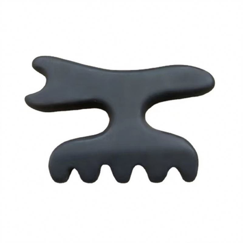Massagista de pés Gua Sha Terapia Bian Pedra Acupuntura Bastão Universal Massagem Ferramenta 112 * 12mm Pedra Natural