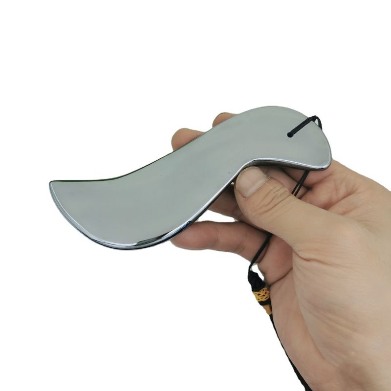 Skin Spa Facial Beauty Massager Forma S Terahertz Gua Sha Massage Scraping Tool com Logotipo Personalizado Disponível