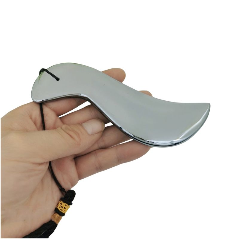 Equipamento de massagem corporal Terahertz Gua Sha Placa de raspagem manual para ferramentas de massagem facial