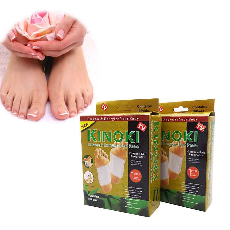 Bandeiras de Detox de Ervas Brancas e Douradas 100% Extracto de Bambú Natural para Aliviar o Estresse e Limpar os Músculos