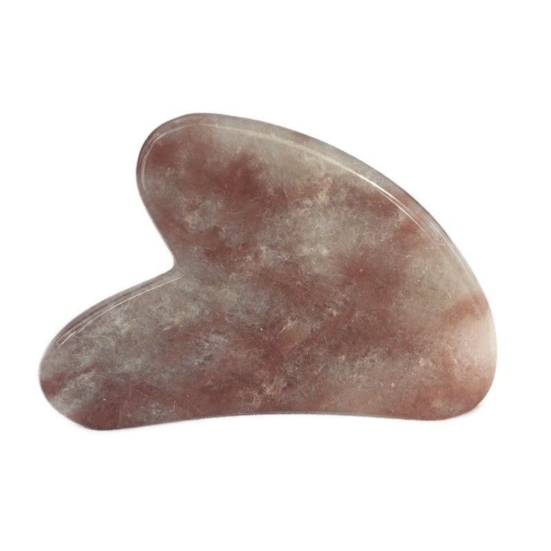2024 Fragrância Natural Cristal Jade Gua Sha Forma de Coração Rosto Escrava Massagem Guasha Tabela para área de massagem de corpo inteiro